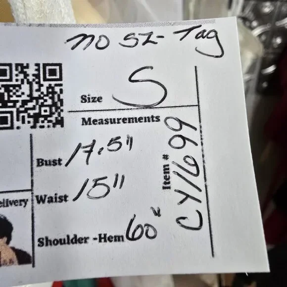 Vintage Bridallue Cream Ruffle Lace Wedding Gown Size S - Picture 13 of 13